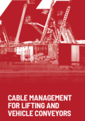 Cable management for lifting and vehicle conveyors