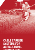 Cable carrier systems for agricultural technology