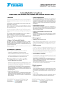 Sustainability Guideline for Suppliers to TSUBAKI Kabelschlepp GmbH (TKG) and Kabelschlepp GmbH – Hünsborn (KSH)