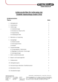 Liefervorschriften für Lieferanten der TSUBAKI KABELSCHLEPP GmbH (TKG)