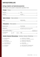 Contact form Accessories and system component + Spare parts