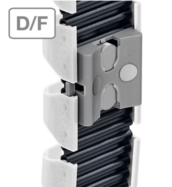 P0400 GS End connectors - Side parts "Clip"