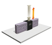 Attuatore ZIP CHAIN - Sollevamento verticale