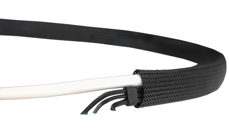 PET-Geflechtschlauch kaltschneidbar