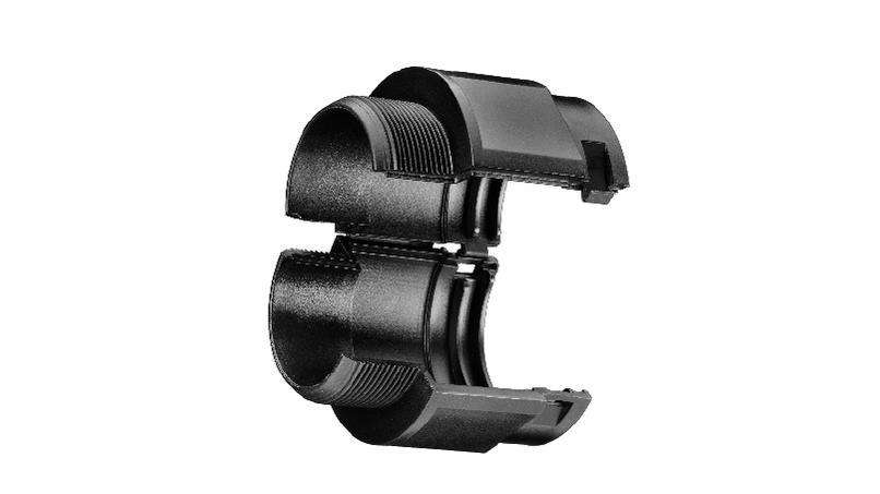 Teilbare Verschraubung gerade, metrisch